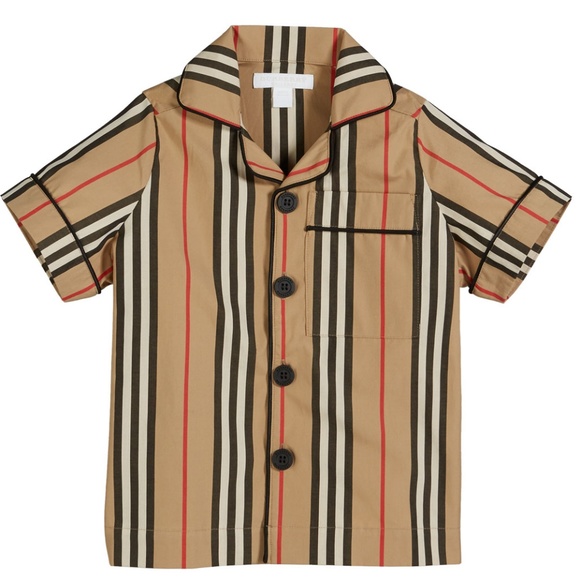 Burberry Other - Burberry Andres Icon Stripe Short-Sleeve Top